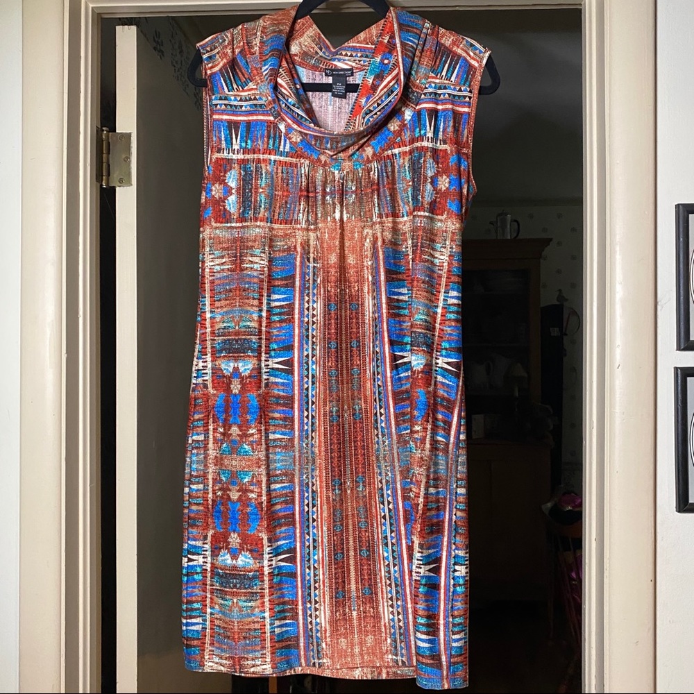 Multi color casual dress Size PM
